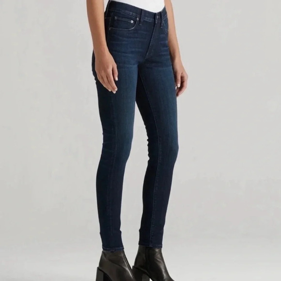 NWT Edwin Pixie 9” Mid Rise Skinny Jeans Color Legend Size 27 Anthropology - Picture 6 of 15